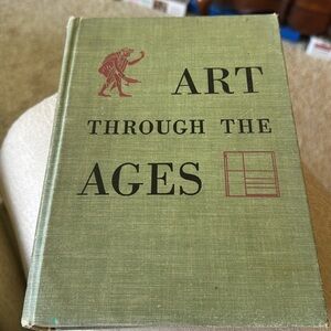 Art Through the Ages Helen Gardner 3rd Edition Hardback book - 1948 GUC Vintage